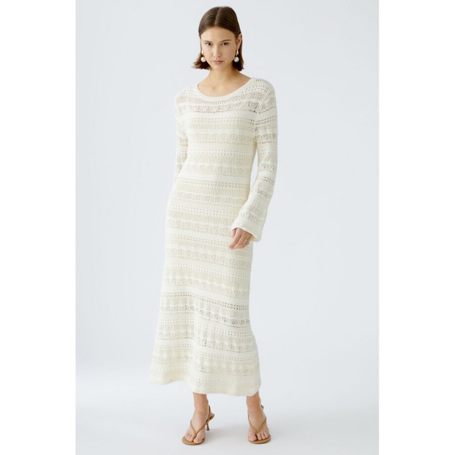 Oui 92408 Kleid white offwhite